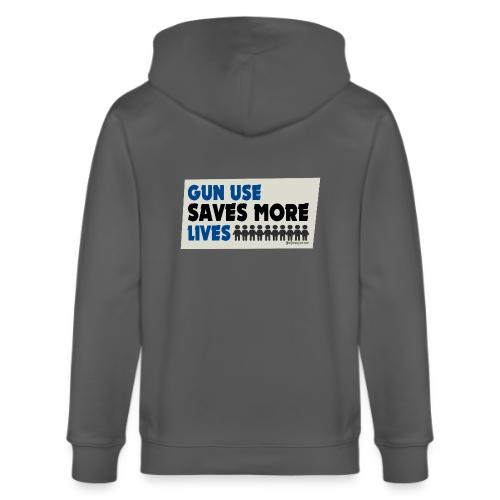 Gun USE Saves More Lives March for our lives - Stanley/Stella Cultivator Organic Zip Hoodie