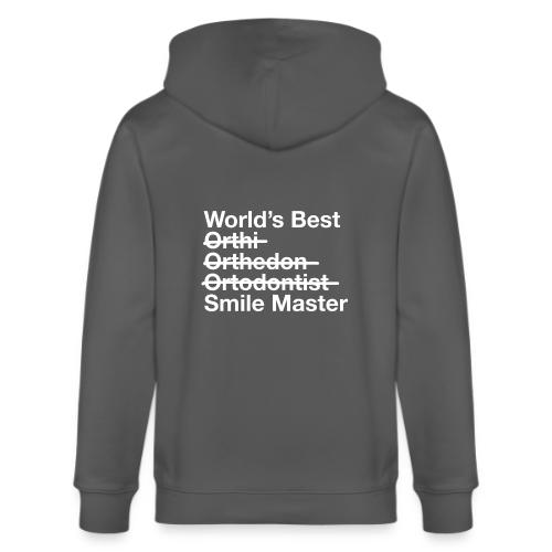 Worlds Best Smile Master - Stanley/Stella Cultivator Organic Zip Hoodie