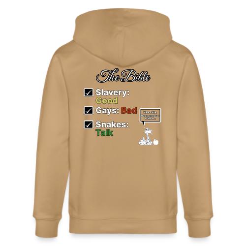 The Bible - Stanley/Stella Cultivator Organic Zip Hoodie