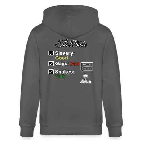 The Bible - Stanley/Stella Cultivator Organic Zip Hoodie