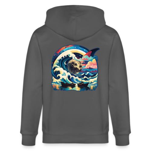 Moonlight Sun Waves - Stanley/Stella Cultivator Organic Zip Hoodie