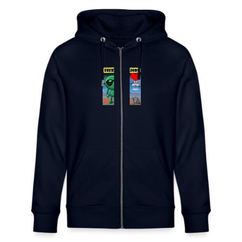 Smoon City_Turks and Caicos - Stanley/Stella Cultivator Organic Zip Hoodie