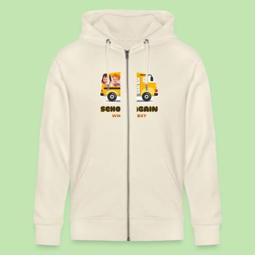 first day of school outfit- school again - Stanley/Stella Cultivator Organic Zip Hoodie