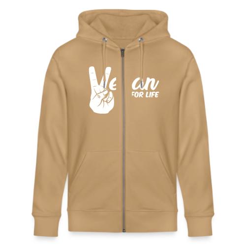 Vegan for life - Stanley/Stella Cultivator Organic Zip Hoodie