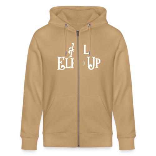All Elf'd Up in White - Stanley/Stella Cultivator Organic Zip Hoodie