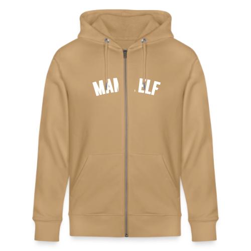 Mama Elf in White - Stanley/Stella Cultivator Organic Zip Hoodie