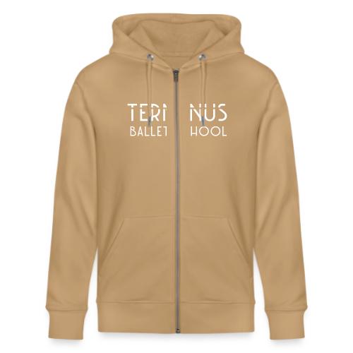 School Logo (white text) - Stanley/Stella Cultivator Organic Zip Hoodie