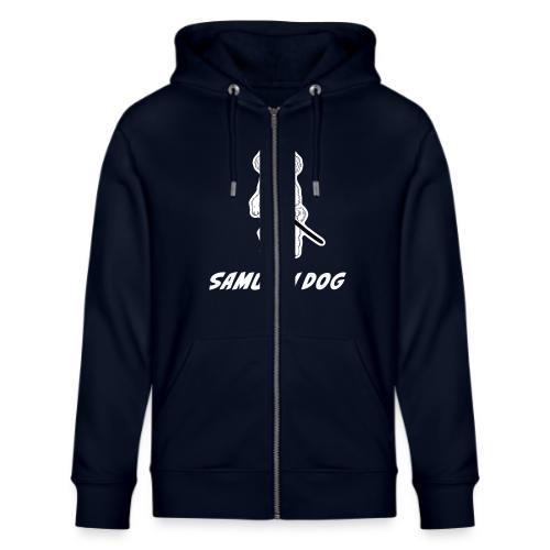 Samurai Maltese Katana Warrior Dog Tee - Stanley/Stella Cultivator Organic Zip Hoodie