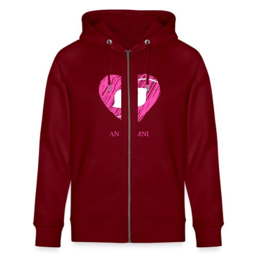 I HEART AN ALUMNI - Stanley/Stella Cultivator Organic Zip Hoodie