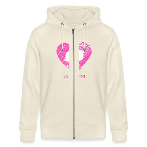 I HEART AN ALUMNI - Stanley/Stella Cultivator Organic Zip Hoodie