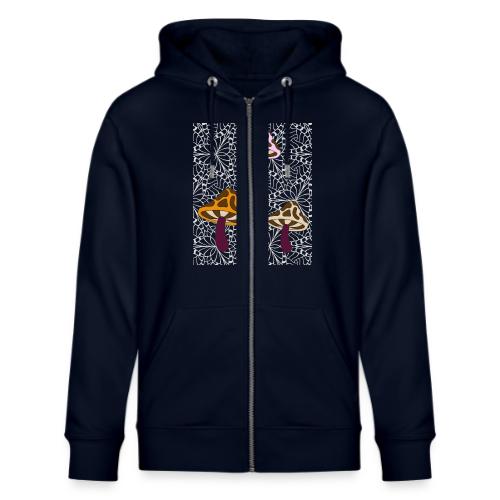 Fall Season Mushroom Designs - Stanley/Stella Cultivator Organic Zip Hoodie