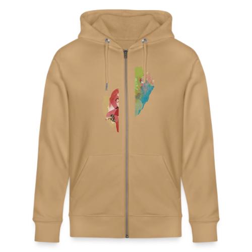 Fabulous Fifties Collage - Stanley/Stella Cultivator Organic Zip Hoodie