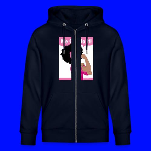 We can do it breast cancer awareness - Stanley/Stella Cultivator Organic Zip Hoodie