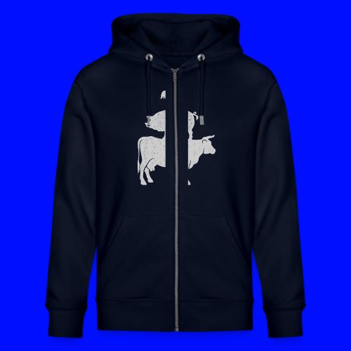Pyramid Print2 - Stanley/Stella Cultivator Organic Zip Hoodie