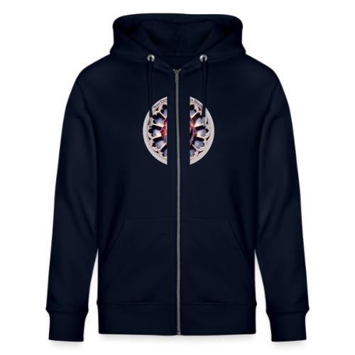 Easter Rose Resurrection T Shirt, Spring Gift - Stanley/Stella Cultivator Organic Zip Hoodie