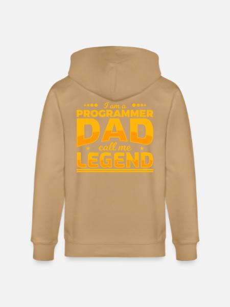 Programmer Father - Stanley/Stella Cultivator Organic Zip Hoodie -