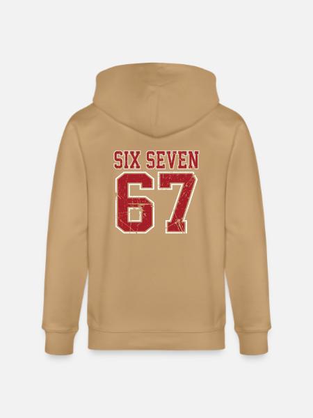 67 - Six Seven SixSeven 6-7 - Stanley/Stella Cultivator Organic Zip Hoodie -