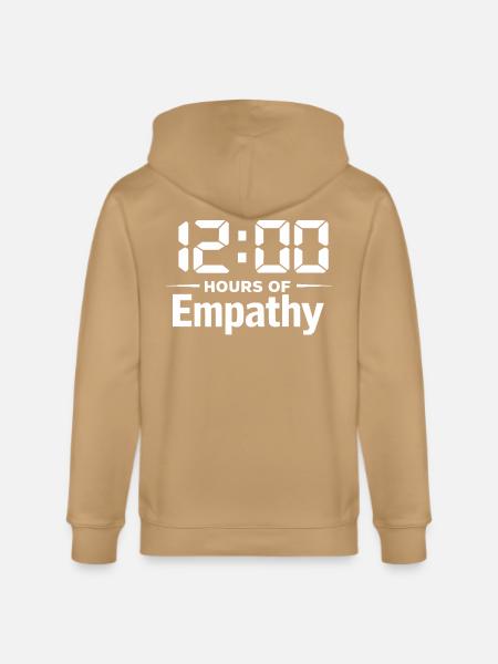 12 Hours of Empathy Aide - Stanley/Stella Cultivator Organic Zip Hoodie -
