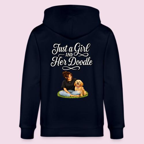 Just a Girl and Her Doodle | Dog Mom Design - Stanley/Stella Cultivator Organic Zip Hoodie