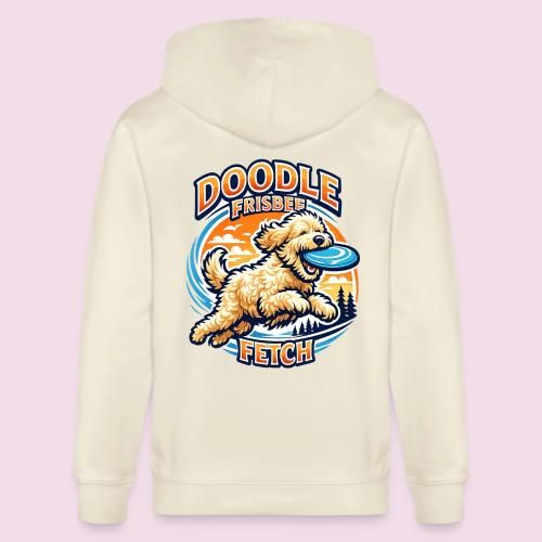 Doodle Frisbee Fetch | Goldendoodle Dog Lover - Stanley/Stella Cultivator Organic Zip Hoodie