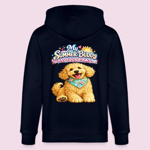 My Summer Buddy Has Four Paws - Stanley/Stella Cultivator Organic Zip Hoodie
