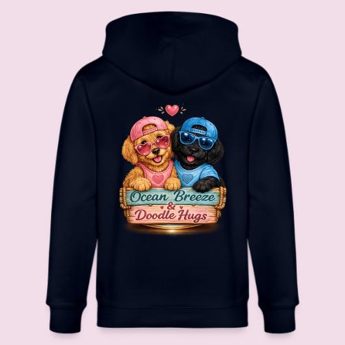 Ocean Breeze & Doodle Hugs - Stanley/Stella Cultivator Organic Zip Hoodie