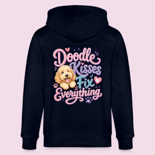 Doodle Kisses Fix Everything Dog Lover Gift - Stanley/Stella Cultivator Organic Zip Hoodie