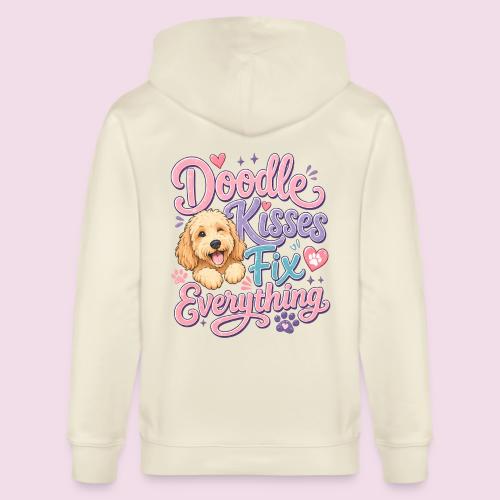 Doodle Kisses Fix Everything Dog Lover Gift - Stanley/Stella Cultivator Organic Zip Hoodie