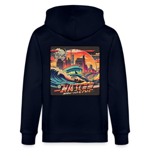 Wavecat City - Stanley/Stella Cultivator Organic Zip Hoodie