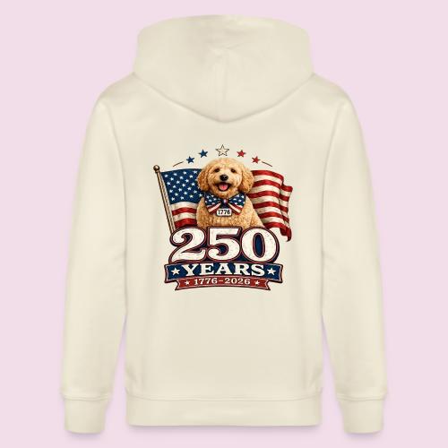 America 250 Dog Mom Goldendoodle - Stanley/Stella Cultivator Organic Zip Hoodie
