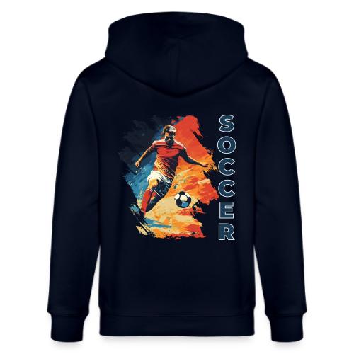 Soccer Action Pulse - Stanley/Stella Cultivator Organic Zip Hoodie