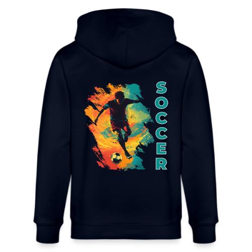 Soccer Hero Mode - Stanley/Stella Cultivator Organic Zip Hoodie