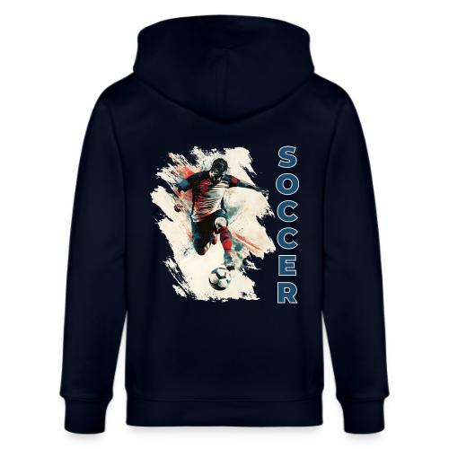 Soccer Power Move - Stanley/Stella Cultivator Organic Zip Hoodie
