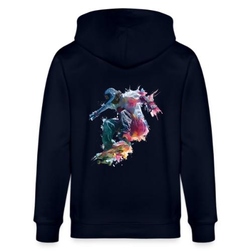 Skateboarding: Ride the Colors - Stanley/Stella Cultivator Organic Zip Hoodie