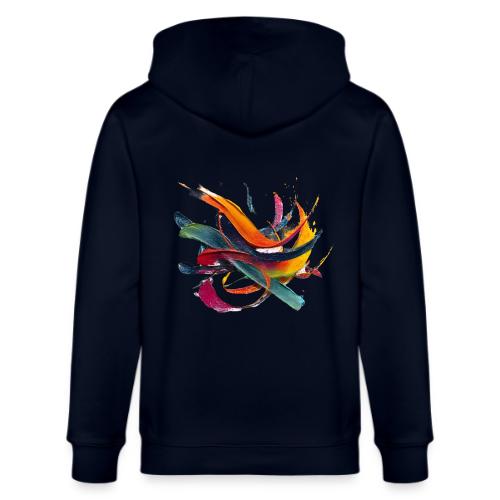 Colorful Waves - Stanley/Stella Cultivator Organic Zip Hoodie
