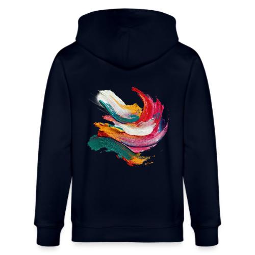 Colorful brushstrokes - Stanley/Stella Cultivator Organic Zip Hoodie