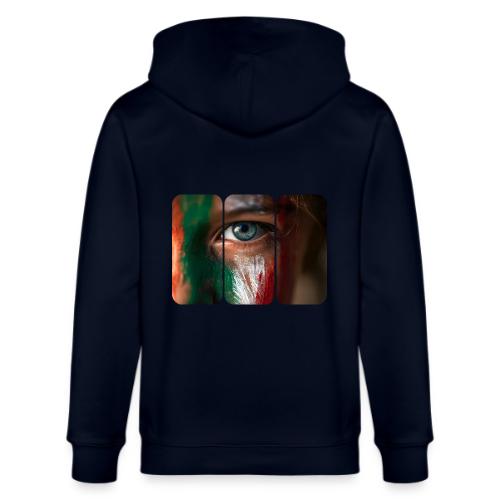 Mexico: Pride in Three Colors - Stanley/Stella Cultivator Organic Zip Hoodie