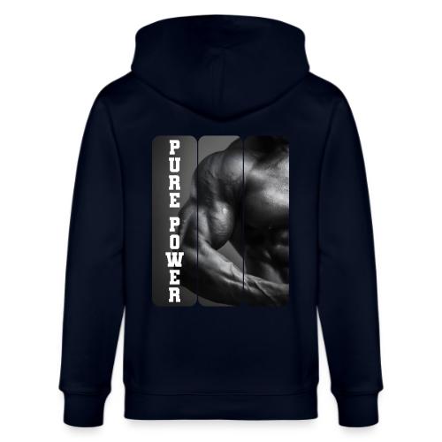 Bodybuilding: Pure Power - Stanley/Stella Cultivator Organic Zip Hoodie