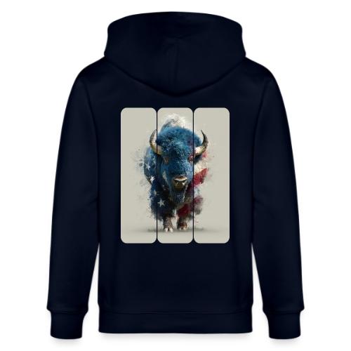USA: Spirit of the Plains - Stanley/Stella Cultivator Organic Zip Hoodie