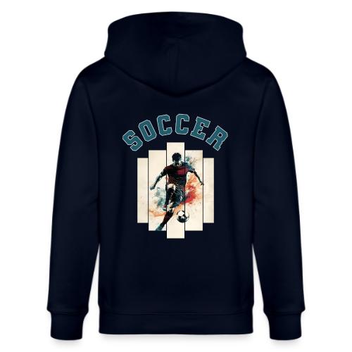 Soccer Mode On - Stanley/Stella Cultivator Organic Zip Hoodie
