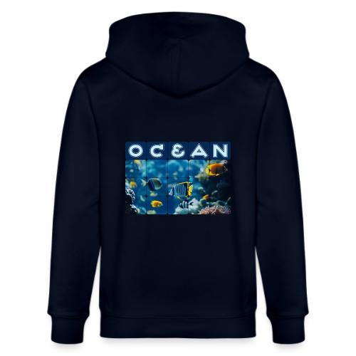 Ocean: Underwater Radiance - Stanley/Stella Cultivator Organic Zip Hoodie