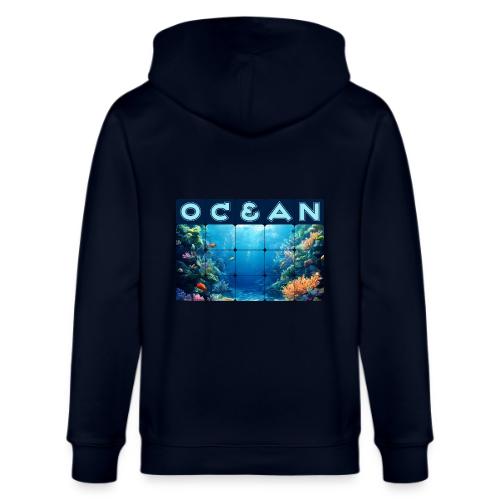 Ocean: Tropical Drift - Stanley/Stella Cultivator Organic Zip Hoodie
