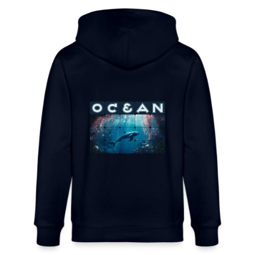 Ocean: Blue Grace - Stanley/Stella Cultivator Organic Zip Hoodie