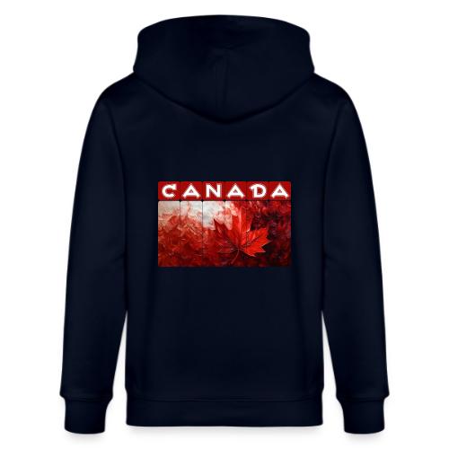 Canada Painted Pride - Stanley/Stella Cultivator Organic Zip Hoodie