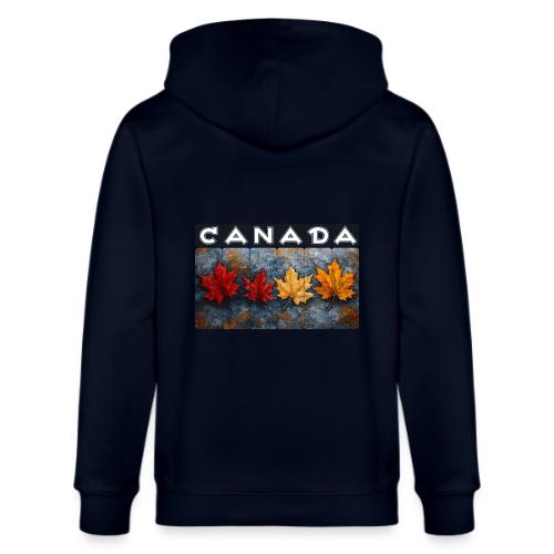 Colorful Canada Style - Stanley/Stella Cultivator Organic Zip Hoodie