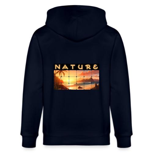 Nature: Tropical Twilight - Stanley/Stella Cultivator Organic Zip Hoodie