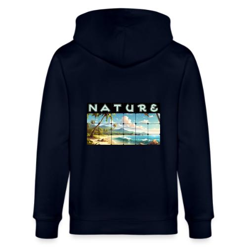 Nature: Sun-Kissed Shore - Stanley/Stella Cultivator Organic Zip Hoodie