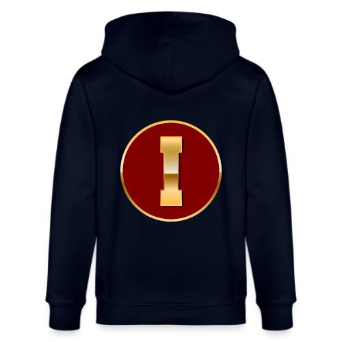 Letter I – Capital Varsity Alphabet Monogram - Stanley/Stella Cultivator Organic Zip Hoodie