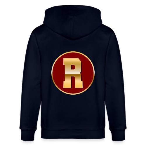 Letter R – Capital Varsity Alphabet Monogram - Stanley/Stella Cultivator Organic Zip Hoodie