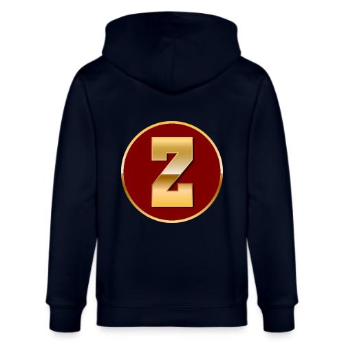 Letter Z – Capital Varsity Alphabet Monogram - Stanley/Stella Cultivator Organic Zip Hoodie